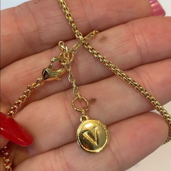 Laura Van luxury designer gold long tassel pearl - Picture 4 of 8